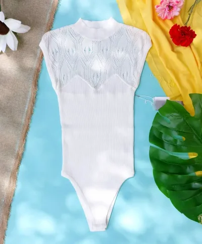 Body para dama color blanco