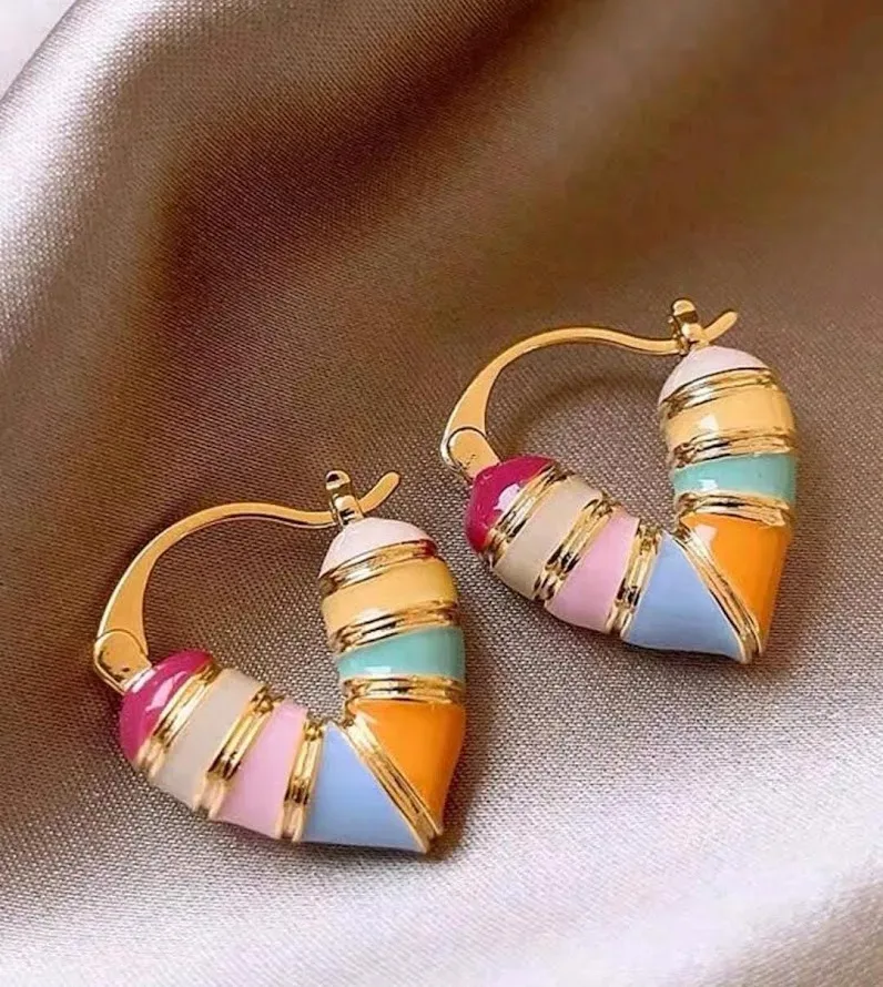 Aretes de cobre para Dama