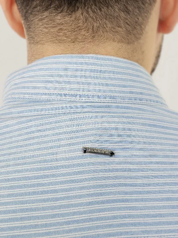 Camisa Hummer para caballero diseño a rayas