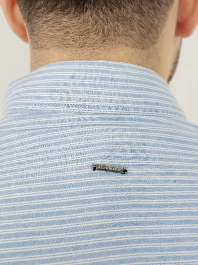 Camisa Hummer para caballero diseño a rayas