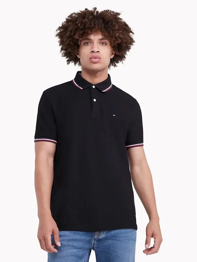Camiseta Tommy Hilfiger para caballero color negro