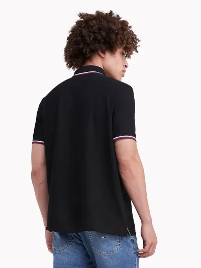 Camiseta Tommy Hilfiger para caballero color negro
