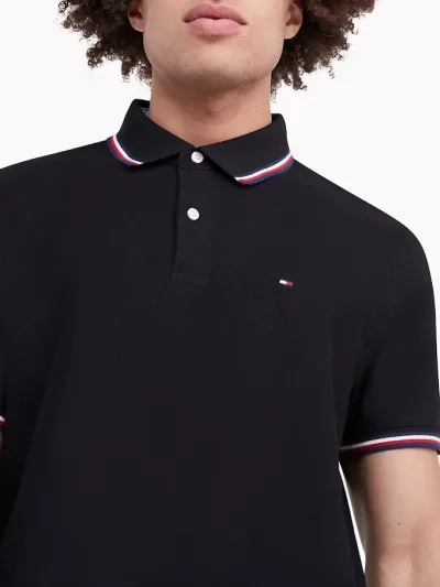 Camiseta Tommy Hilfiger para caballero color negro