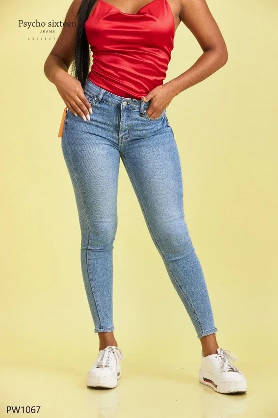 Jeans PSYCHO SIXTEEN para dama Mica high rise skinny ankle  PW1067