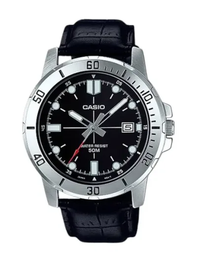 Reloj Casio para caballero MTP-VD01L-1EVUDF COLOR NEGRO