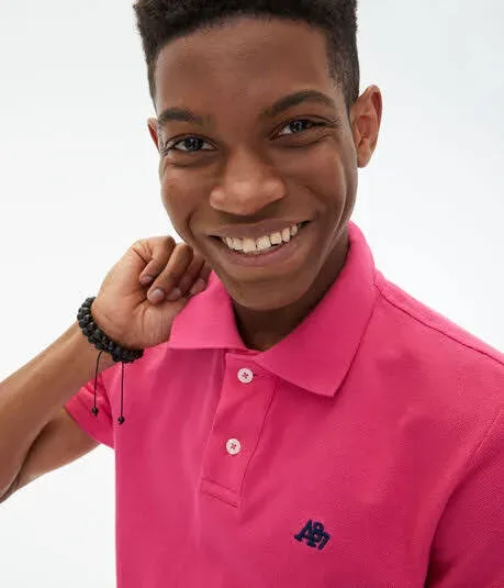 Camiseta Aeropostale para caballero color fucsia
