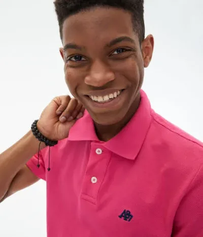 Camiseta Aeropostale para caballero color fucsia