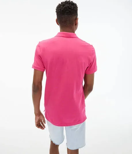 Camiseta Aeropostale para caballero color fucsia
