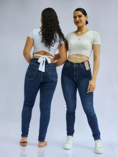 Jeans Levis High-Rise Skinny  para dama 721-0047