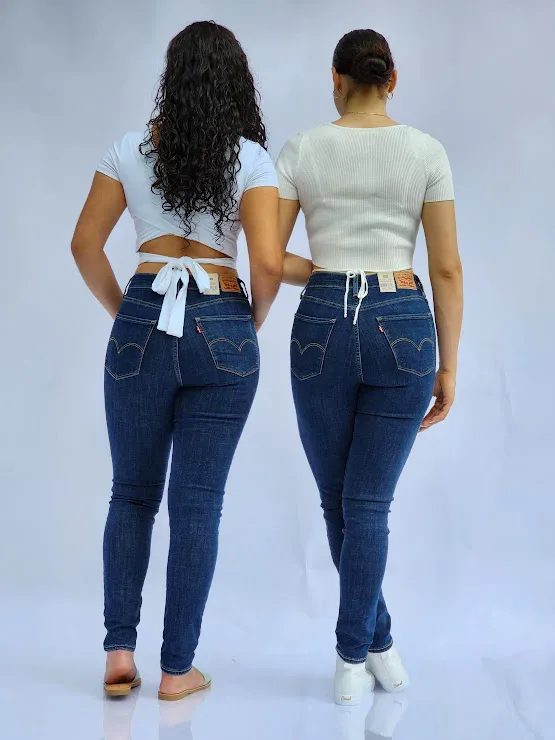 Jeans Levis High-Rise Skinny  para dama 721-0047