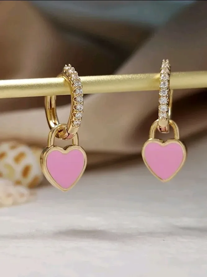 Aretes de cobre para Dama