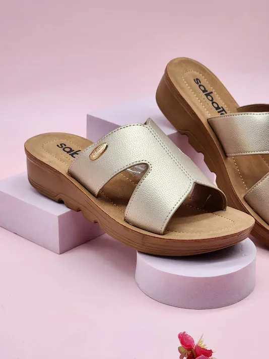 Sandalias Sabata para dama karol-2503 GOLD