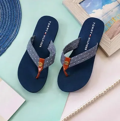 Sandalias Tommy Hilfiger para dama color azul