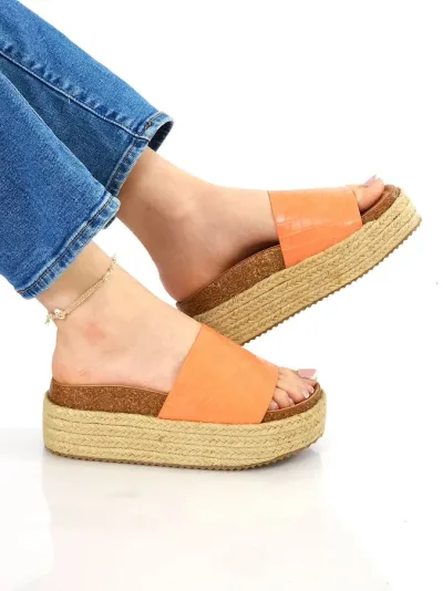 Sandalias Coral para dama color coral CARLOTA PEACH