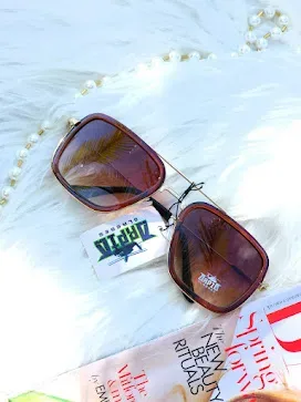 Lentes para dama color café