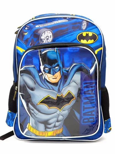 Salveque Batman para niños color azul