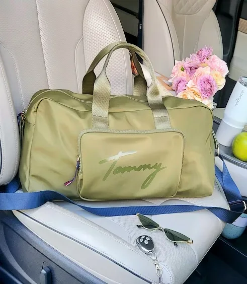 Bolso Tommy Hilfiger para dama color verde