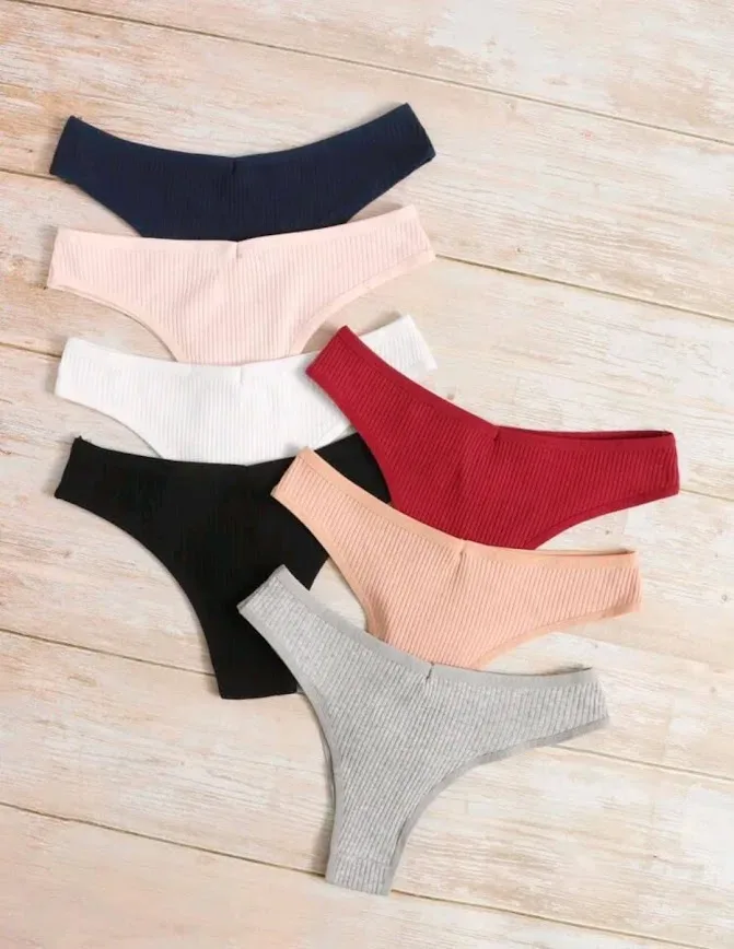 Set de bragas multicolor