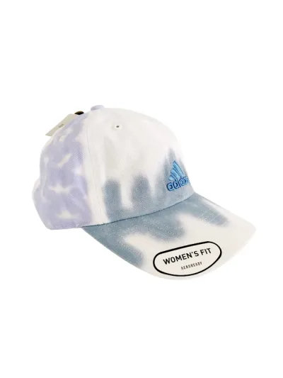 Gorra Adidas para dama tie dye celeste, lila y blanco