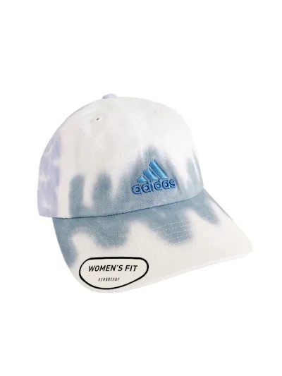 Gorra Adidas para dama tie dye celeste, lila y blanco