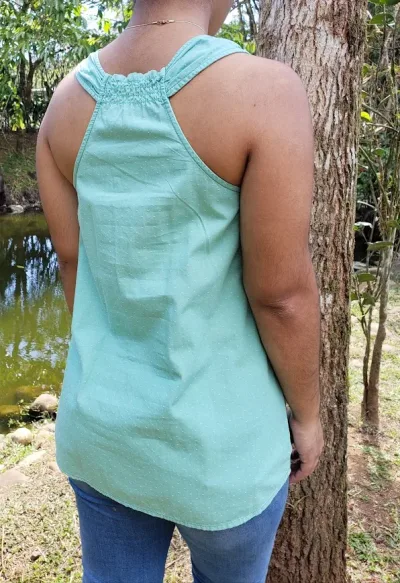 Blusa para dama color verde menta