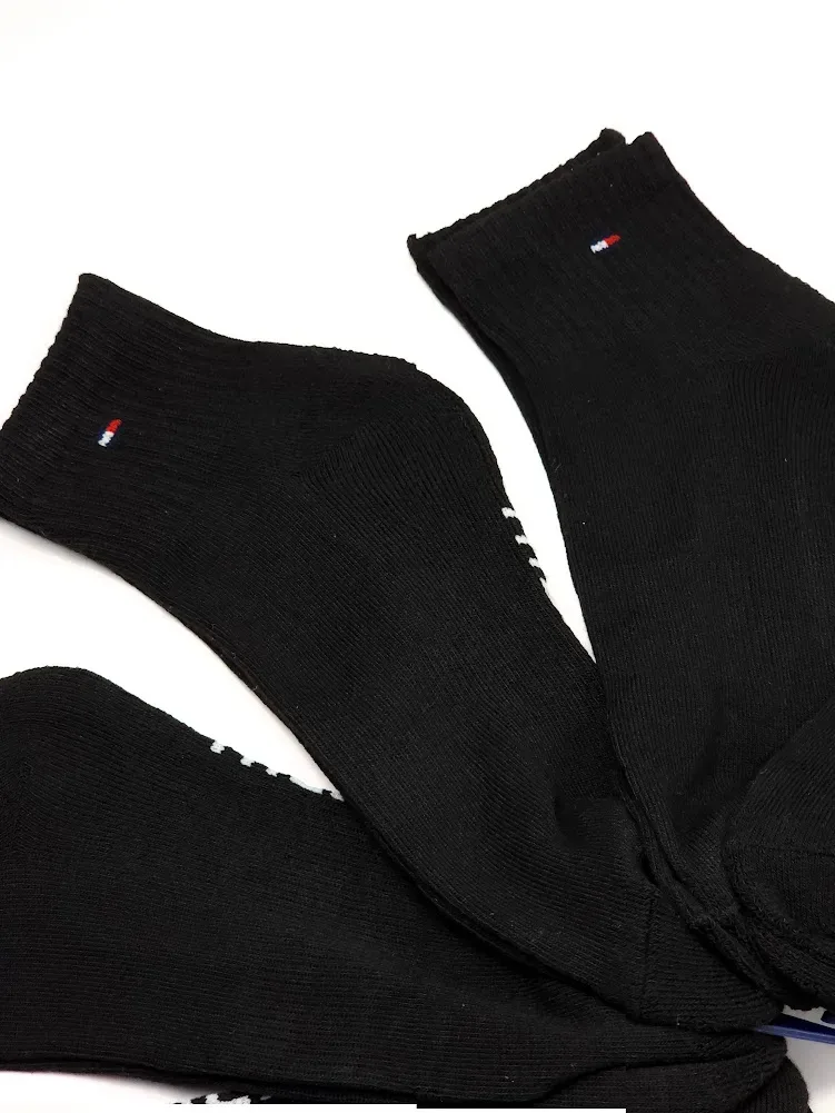 Set 6 pares de medias Tommy Hilfiger para caballero color negro