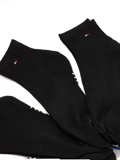 Set 6 pares de medias Tommy Hilfiger para caballero color negro
