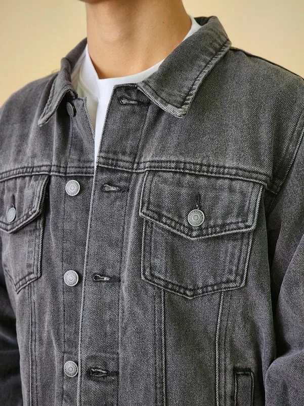 Jacket Estivaneli DGQ-24B-0361 COLOR GRIS OSCURO