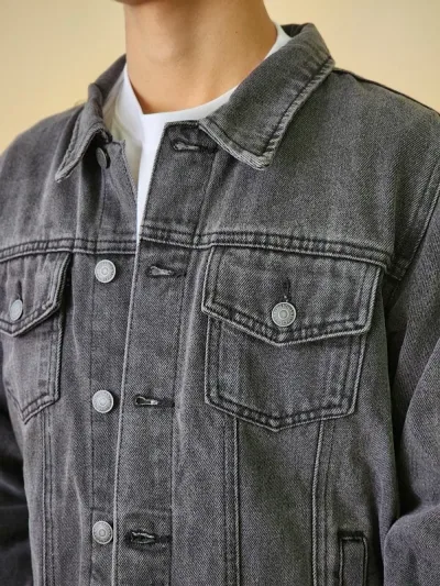 Jacket Estivaneli DGQ-24B-0361 COLOR GRIS OSCURO