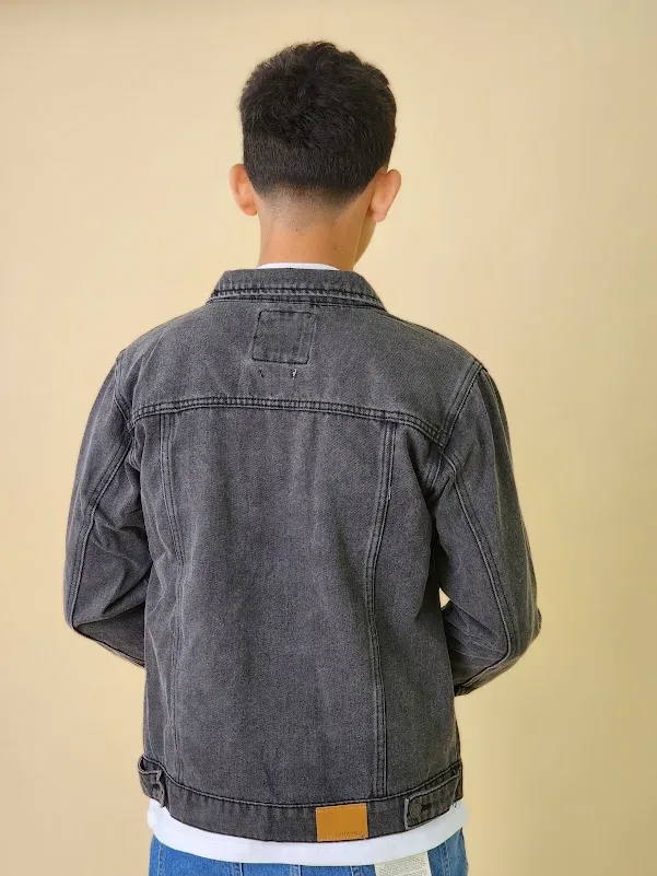 Jacket Estivaneli DGQ-24B-0361 COLOR GRIS OSCURO