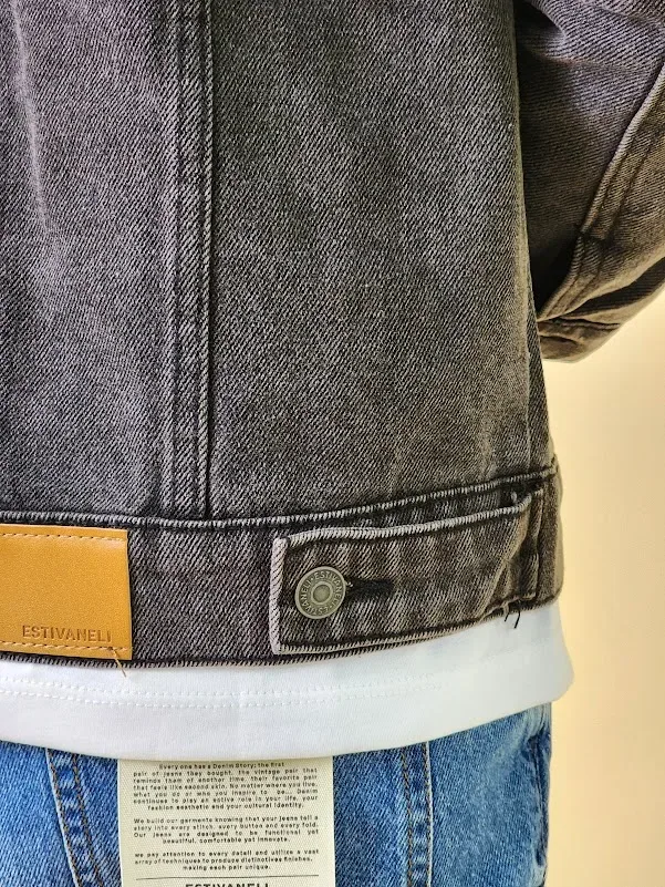 Jacket Estivaneli DGQ-24B-0361 COLOR GRIS OSCURO