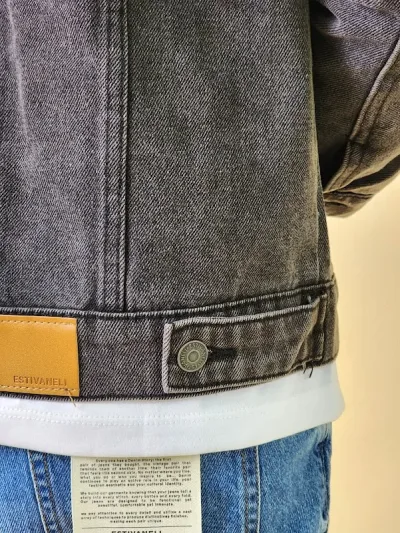 Jacket Estivaneli DGQ-24B-0361 COLOR GRIS OSCURO