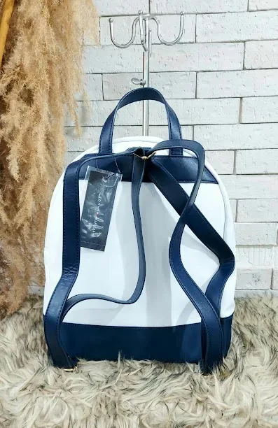 Bolso Tommy Hilfiger para dama color blanco y azul