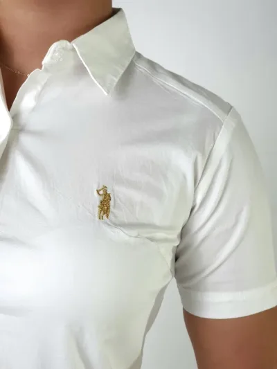 Camisa Cambridge Polo Club para dama color blanco