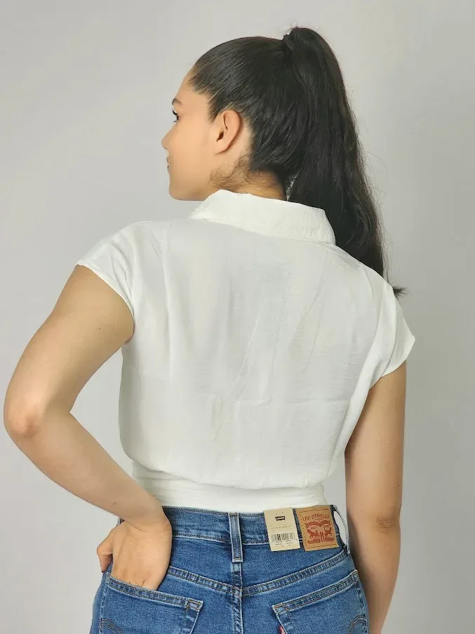 Blusa para dama color blanco