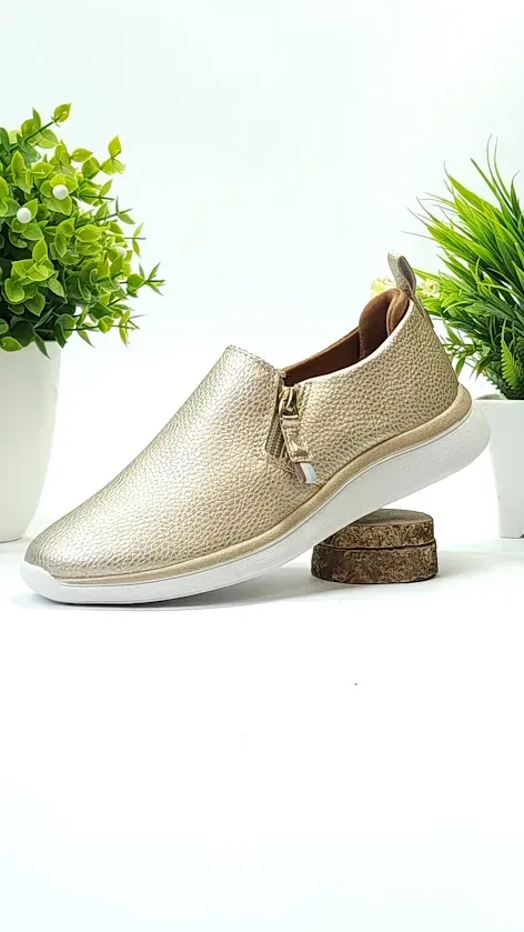 zapatos Natural COLLINS LT GOLD para Dama