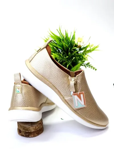 zapatos Natural COLLINS LT GOLD para Dama