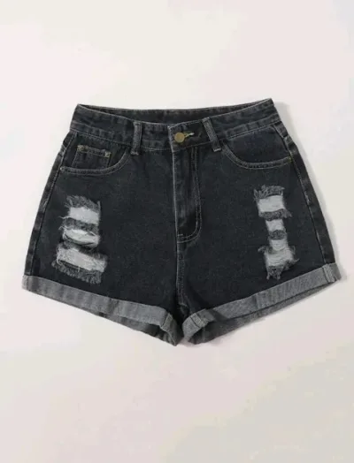 Short para dama color negro