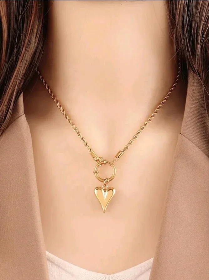 Collar de Acero inoxidable para Dama