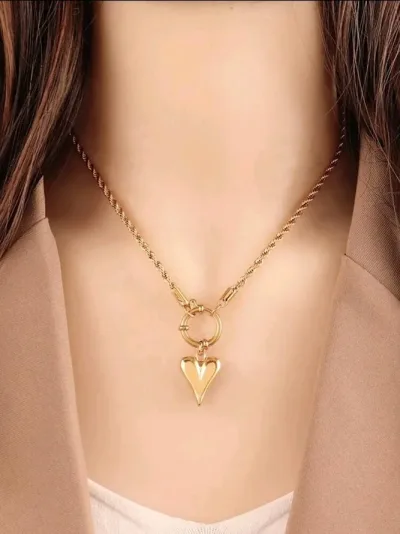 Collar de Acero inoxidable para Dama