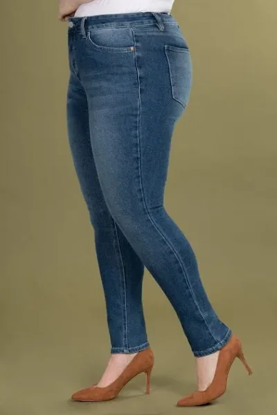 Jeans plus size para dama XP967972 color azul