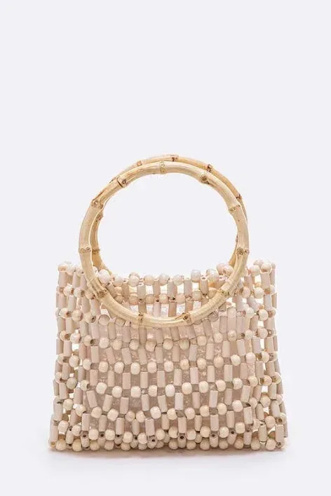 Bolso para dama color beige