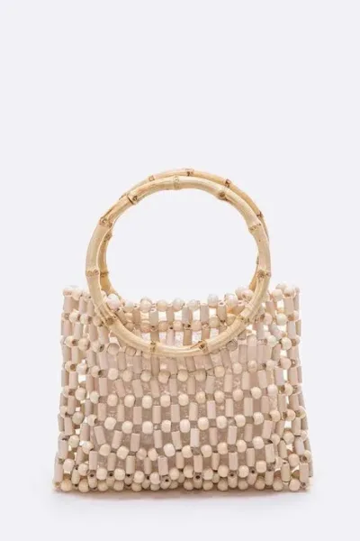 Bolso para dama color beige