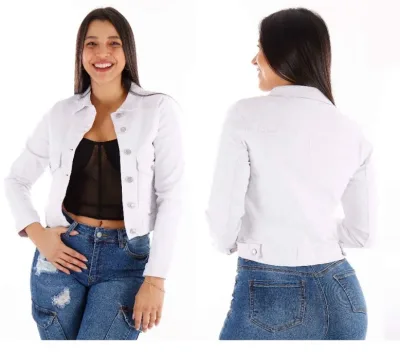 Jacket Fashion Nova para dama color blanco
