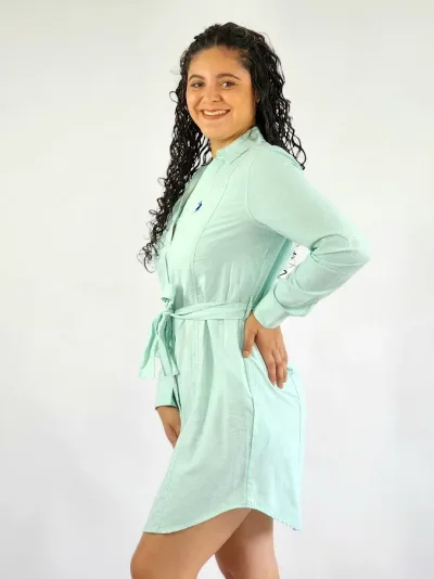 Vestido Cambridge Polo Club para dama color verde