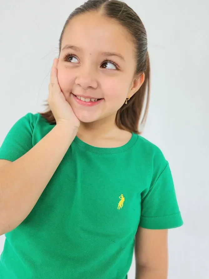 Camiseta Cambrige Polo Club para Niña