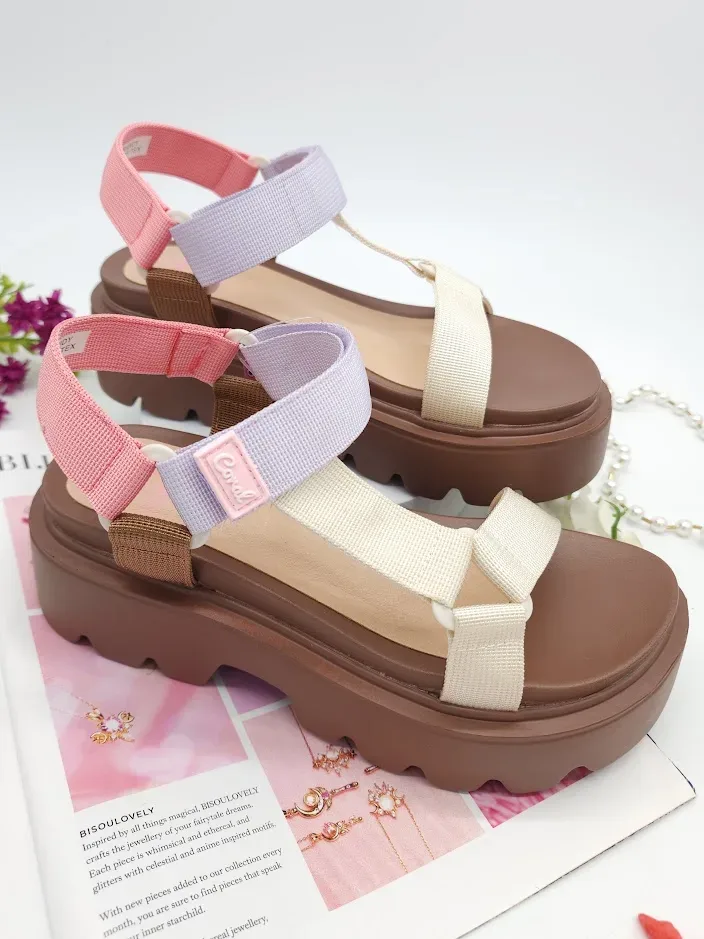 Sandalias Coral para dama Brandy Candy Tex