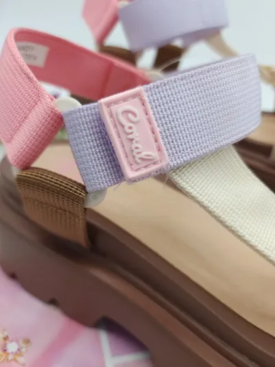 Sandalias Coral para dama Brandy Candy Tex