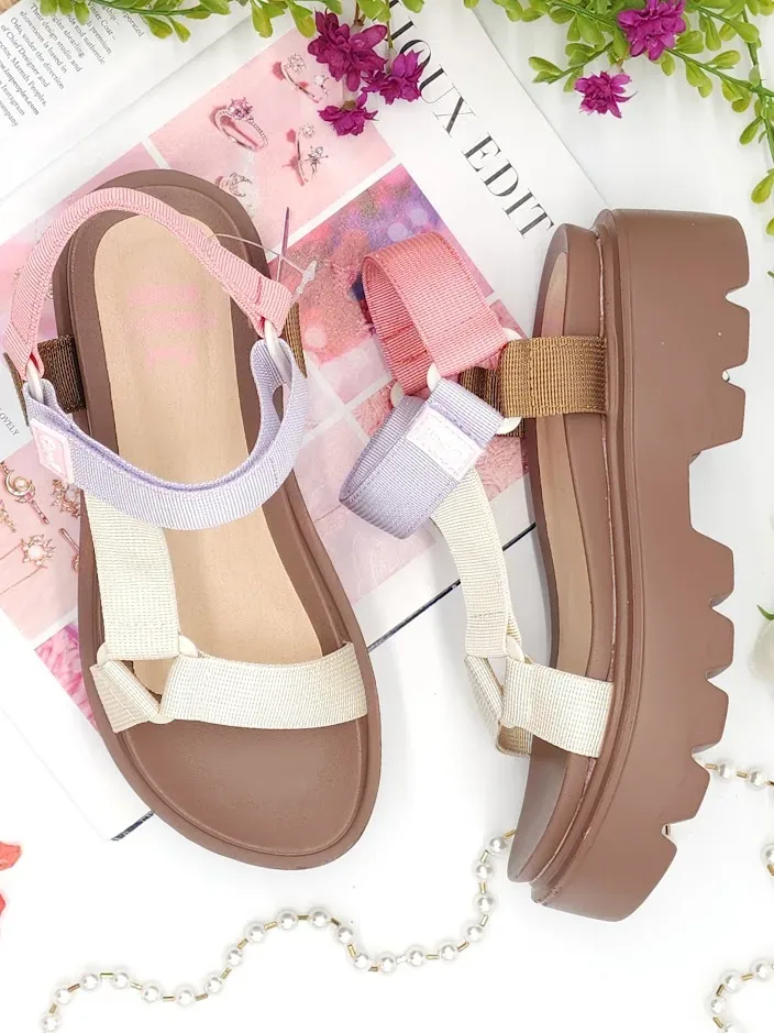 Sandalias Coral para dama Brandy Candy Tex