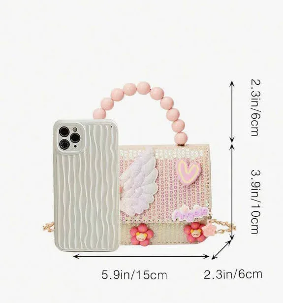 Bolso para niña diseño animado angels